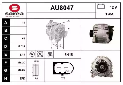 SNRA AU8047