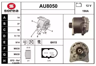 SNRA AU8050