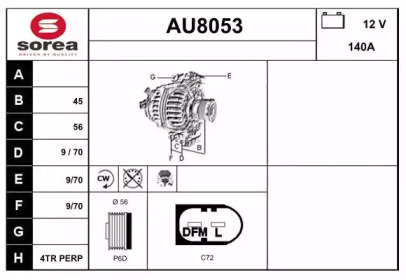 SNRA AU8053