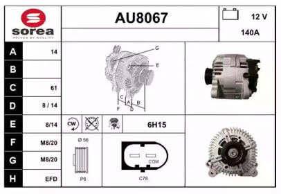 SNRA AU8067