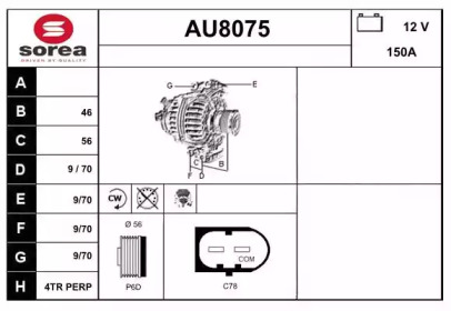 SNRA AU8075