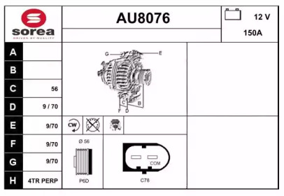 SNRA AU8076