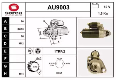 SNRA AU9003