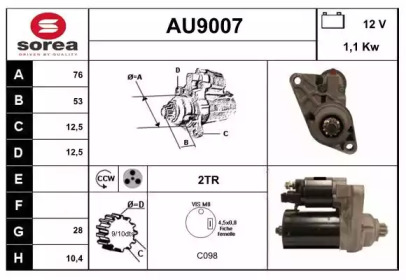 SNRA AU9007