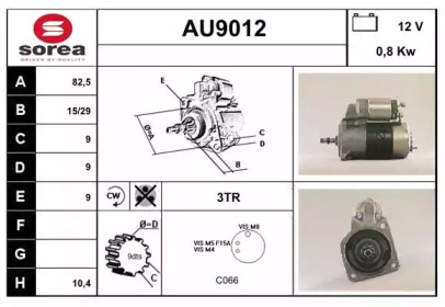 SNRA AU9012