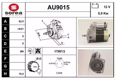 SNRA AU9015