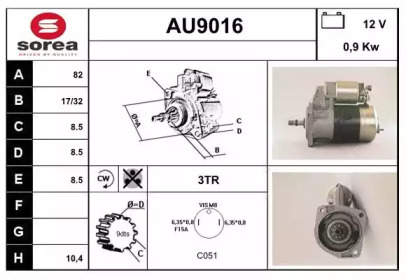 SNRA AU9016