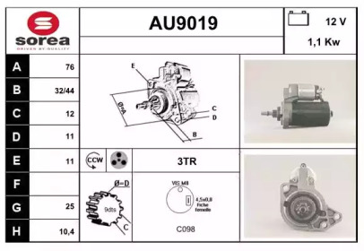 SNRA AU9019