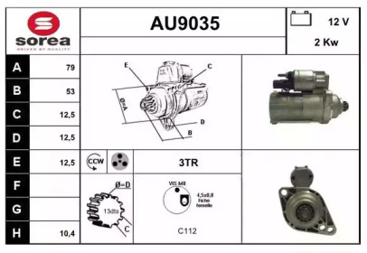 SNRA AU9035