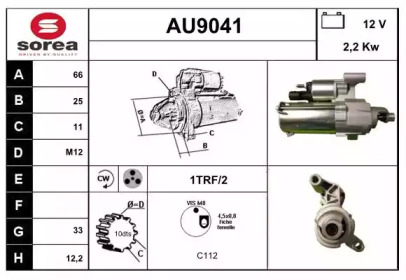 SNRA AU9041