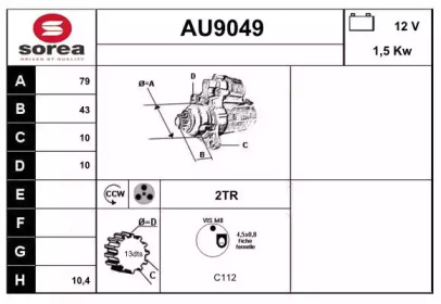 SNRA AU9049