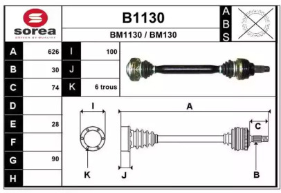 SNRA B1130