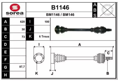 SNRA B1146