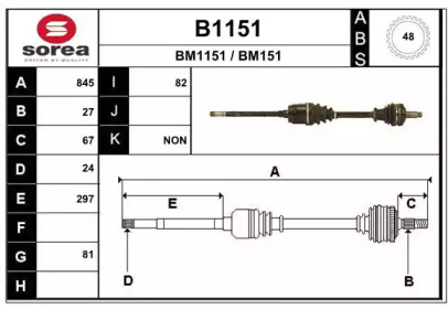 SNRA B1151