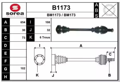 SNRA B1173