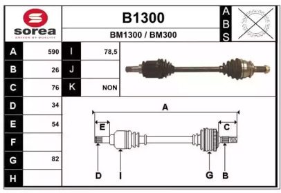 SNRA B1300