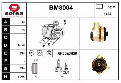 SNRA BM8004