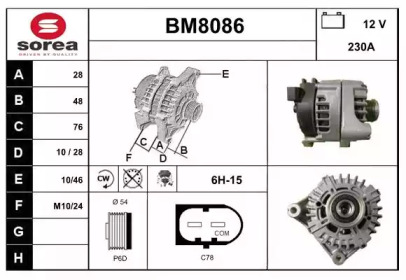 SNRA BM8086