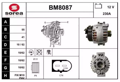 SNRA BM8087