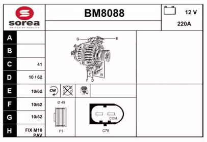 SNRA BM8088