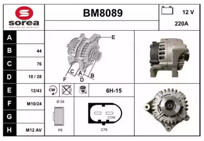 SNRA BM8089