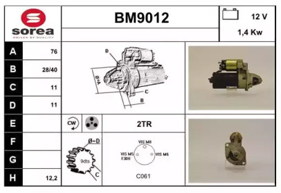 SNRA BM9012