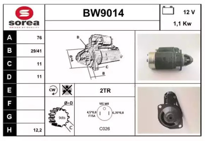 SNRA BW9014