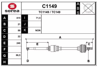 SNRA C1149