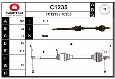 SNRA C1235