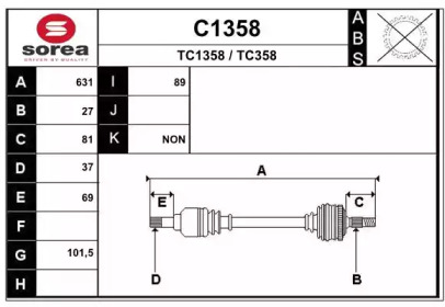 SNRA C1358