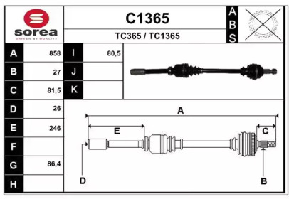 SNRA C1365