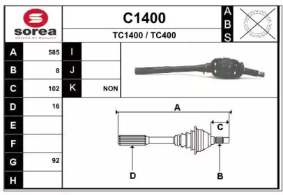 SNRA C1400