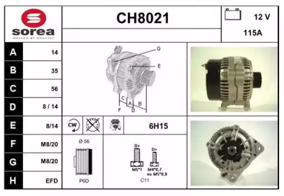 SNRA CH8021