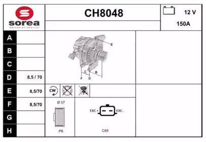 SNRA CH8048