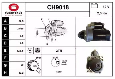 SNRA CH9018