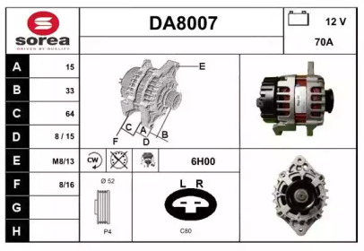 SNRA DA8007