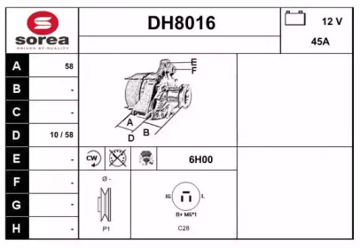 SNRA DH8016