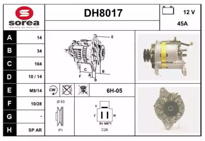 SNRA DH8017