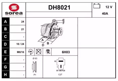 SNRA DH8021