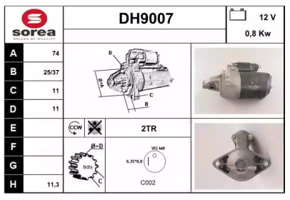 SNRA DH9007