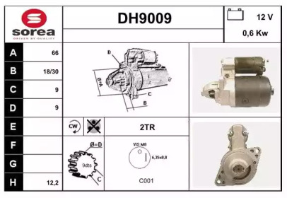 SNRA DH9009