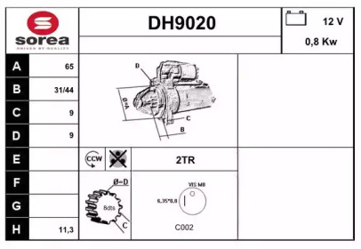 SNRA DH9020