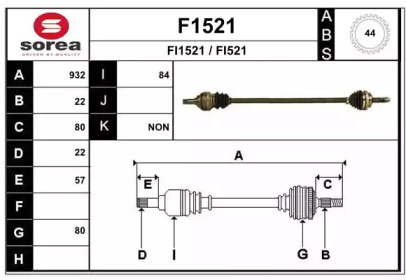 SNRA F1521