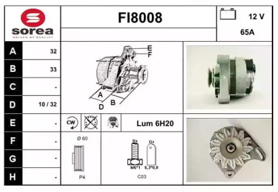 SNRA FI8008