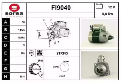 SNRA FI9040