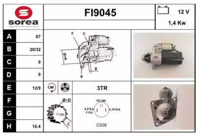 SNRA FI9045