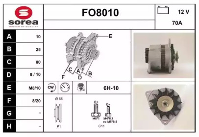 SNRA FO8010