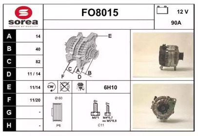 SNRA FO8015