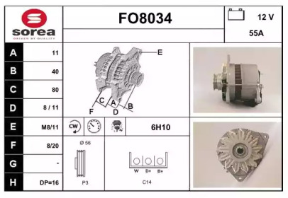 SNRA FO8034