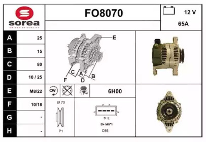 SNRA FO8070